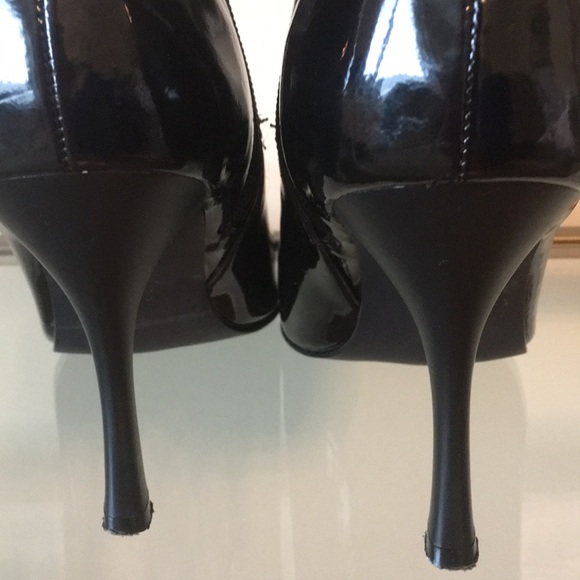 Mia size 7.5 ‘patent’ (man made) booties - Picture 3 of 5